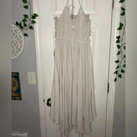 Free People White Boho Beach Dress - Picture 2 of 14